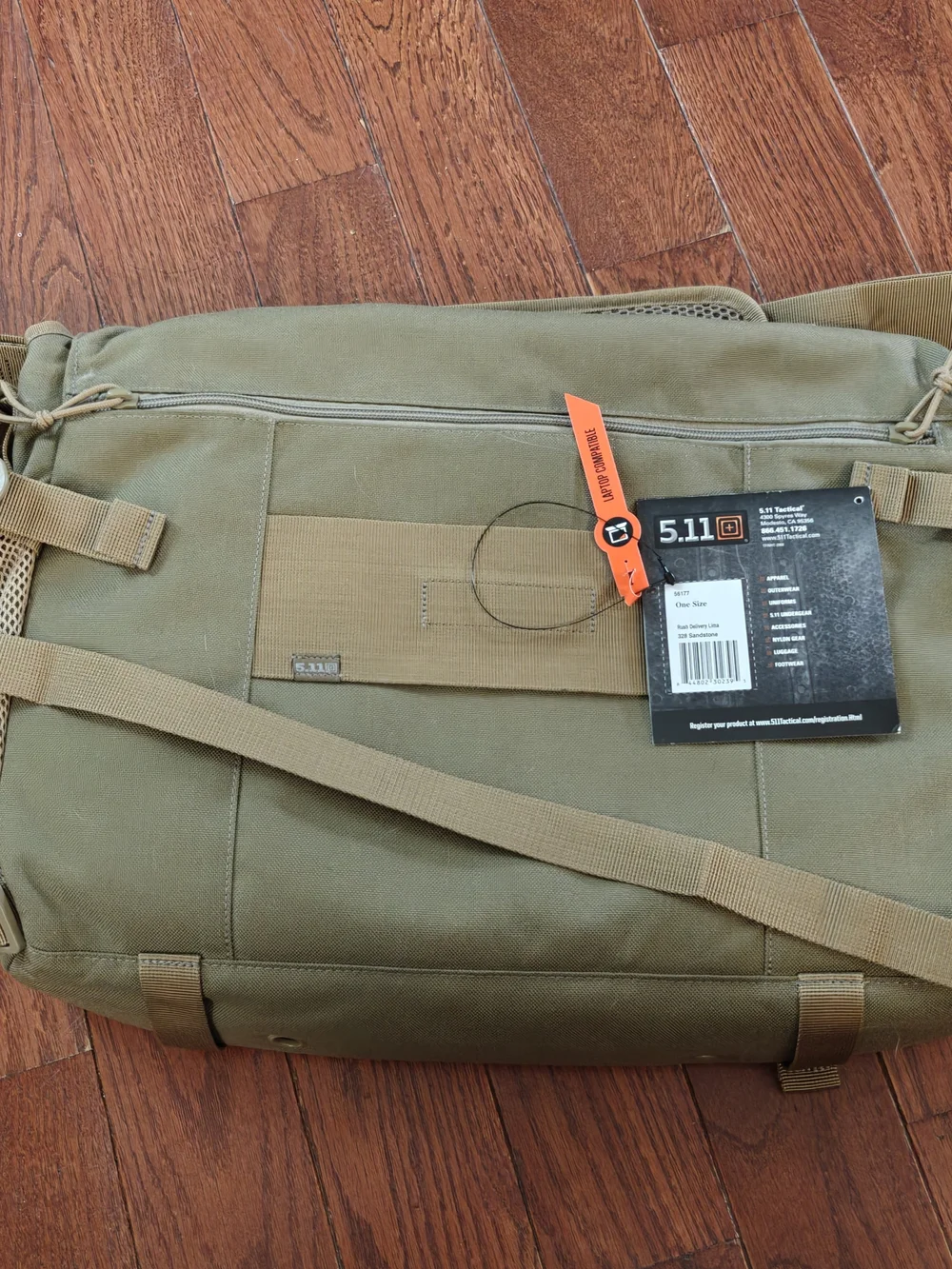 5.11 Tactical Rush Delivery Lima Messenger Bag Sandstone With Tag